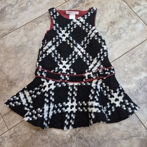 Janie and Jack Plaid Jumper 6/12 mo